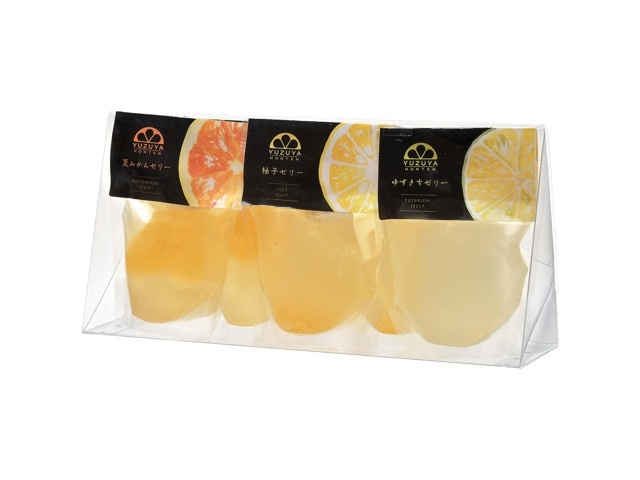 柚子屋本店 ゼリーで味わう3種の柑橘 1箱（80g×5コ入）| コープこうべ