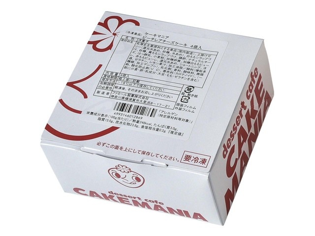ファミール製菓 ピーチレアチーズケーキ 1箱（4コ入）| コープ