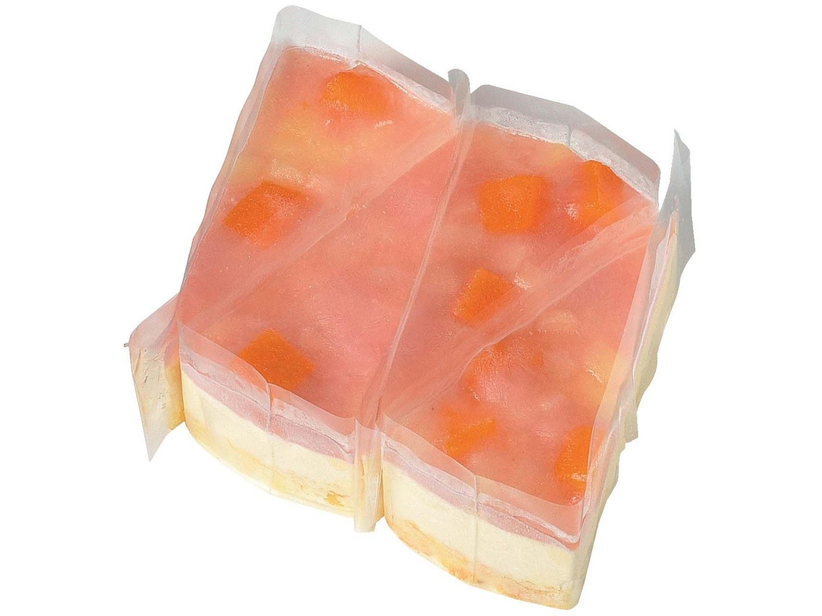 ファミール製菓 ピーチレアチーズケーキ 1箱（4コ入）| コープ